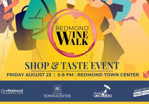 Redwood Wine Walk Event Flyer